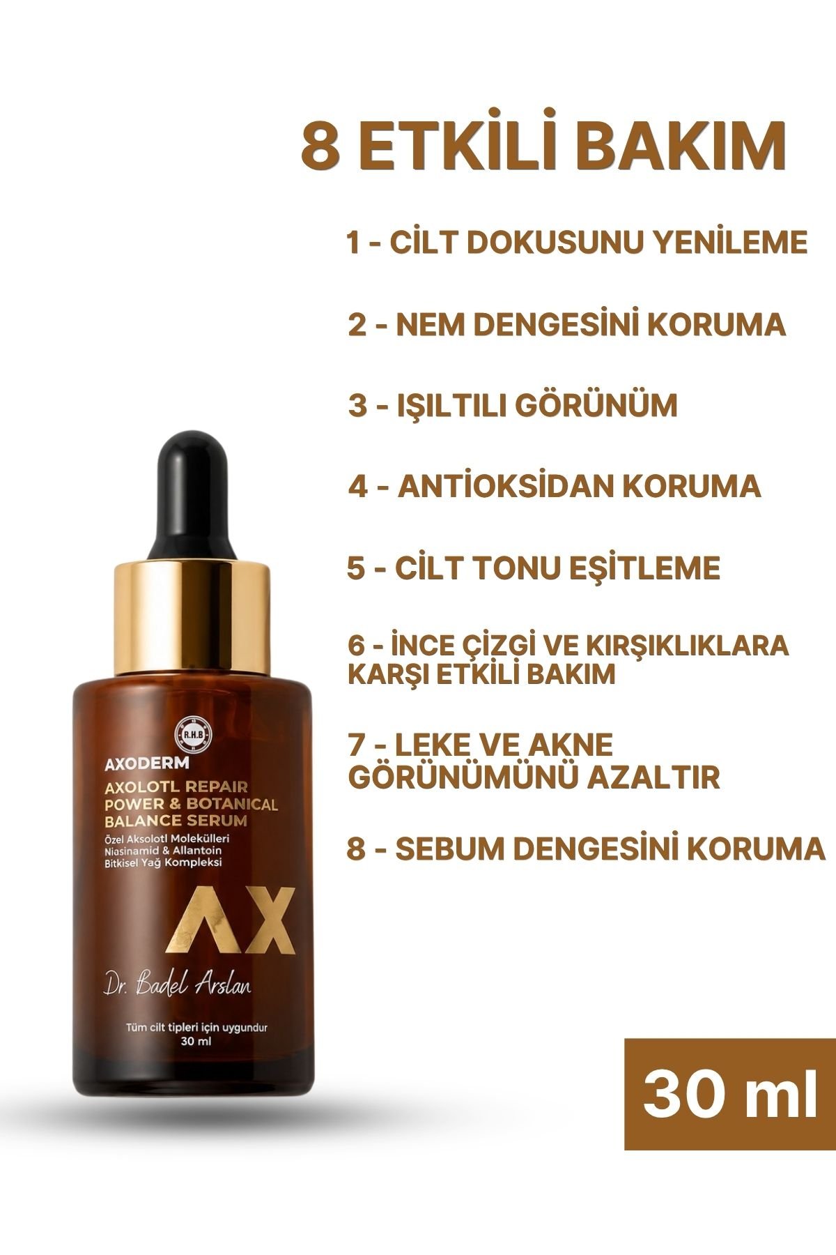 Axoderm Axolotl Repair Power & Botanical Balance Serum - Image 4